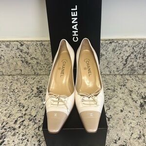 Chanel Cap Toe Heels